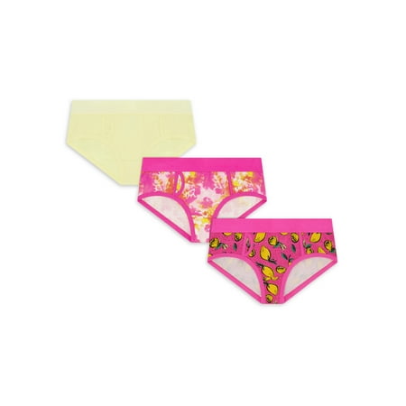 No Boundaries Women s Sporty Cotton Hipster Panties 3-Pack