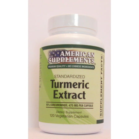 Turmeric Extract 500 MG American Supplements 120 VCaps