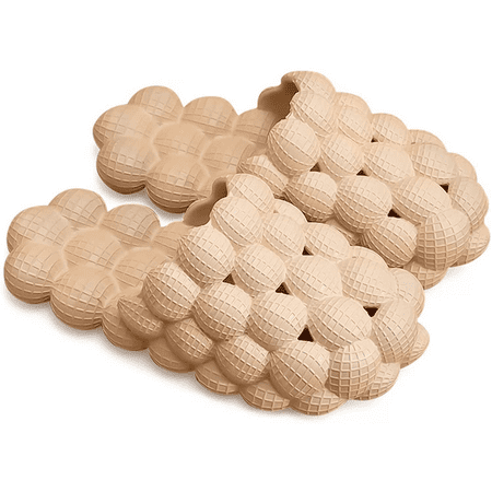 Funny Lychee Non-slip Spa Slippers Gym House Slippers Shower Bedroom Slippers Soft Pillow Stress Relief Slide Reflexology Sandals for Women and Men Slides---Flesh Color (13-14)
Funny Lychee Non-slip Spa Slippers Gym House Slippers Shower Bedroom Slippers Soft Pillow Stress Relief Slide Reflexology Sandals for Women and Men Slides---Flesh Color (13-14)
