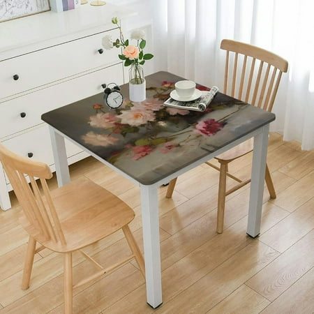 QFMY Flowers Table Cloth Square Cover 100% Polyester Fiber - Dining Table Protection 40*40
QFMY Flowers Table Cloth Square Cover 100% Polyester Fiber - Dining Table Protection 40*40
