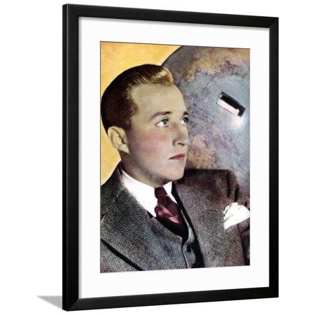 Bing Crosby, American singer and actor, 1934-1935. Artist: Unknown Framed Print Wall Art