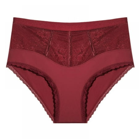 Xmarks Women s Ice Silk Lace Belly Panties High Waisted Ladies Briefs Sexy Underwear for Women Red L
Xmarks Women s Ice Silk Lace Belly Panties High Waisted Ladies Briefs Sexy Underwear for Women Red L