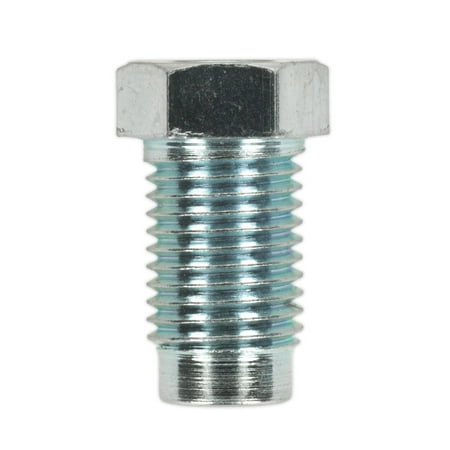Sealey Bn3824Sm Brake Pipe Nut 3/8In Unf X 24Tpi Short Male Pack Of 25