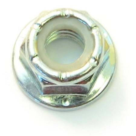 5/16 -18 Zinc Plated Grade 5 Steel Coarse Thread Flange Lock Nuts (15 pcs.)