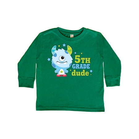 Inktastic 5th Grade Dude with Cute Blue Monster Gift Toddler Boy Girl Long Sleeve T-Shirt
Inktastic 5th Grade Dude with Cute Blue Monster Gift Toddler Boy Girl Long Sleeve T-Shirt
