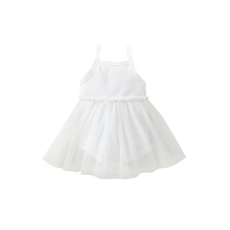 Baby Romper Dots Print Sleeveless Ribbed Bodysuit with Tulle Skirt for Summer Red/White 0-18 Months
Baby Romper Dots Print Sleeveless Ribbed Bodysuit with Tulle Skirt for Summer Red/White 0-18 Months