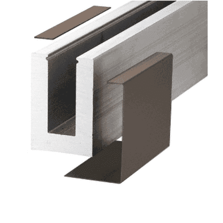 CRL B5C0FDU Dark Bronze Outside Fascia Cladding 120 Long - B5S Series