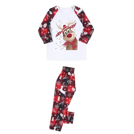 Honeeladyy Christmas Family Pajamas Parent-child Attire Christmas Suits Patchwork Plaid Printed Homewear Round Neck Long Sleeve Pajamas Two-piece Kids Sets Clearance under 5$
Honeeladyy Christmas Family Pajamas Parent-child Attire Christmas Suits Patchwork Plaid Printed Homewear Round Neck Long Sleeve Pajamas Two-piece Kids Sets Clearance under 5$
