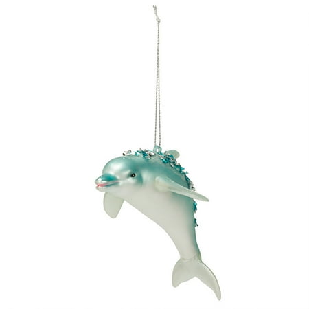JULYING Christmas Tree Ornament Cute Glittered Glass Jeweled Dolphin Hanging Pendant
JULYING Christmas Tree Ornament Cute Glittered Glass Jeweled Dolphin Hanging Pendant