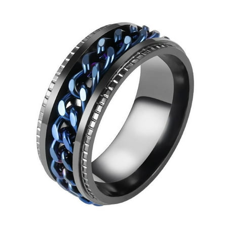 Rotatable Beers Bottle Opener Ring with Inner Rotating Chain Titanium Steel Multifunctional Fashion Ring for Men Women
Rotatable Beers Bottle Opener Ring with Inner Rotating Chain Titanium Steel Multifunctional Fashion Ring for Men Women