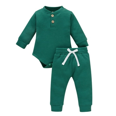 Zukuco Newborn Baby Boy Girl Clothes Long Sleeve Romper and Pants Spring Fall Winter Outfits Set
Zukuco Newborn Baby Boy Girl Clothes Long Sleeve Romper and Pants Spring Fall Winter Outfits Set