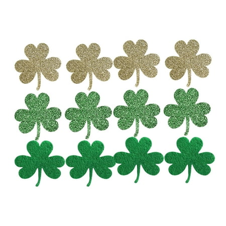 12PCS St. Patrick Day Clover Headdress Accessories DIY Handmade Headdress Accessories Chic Baby Hair Accessories for Home Store School
12PCS St. Patrick Day Clover Headdress Accessories DIY Handmade Headdress Accessories Chic Baby Hair Accessories for Home Store School