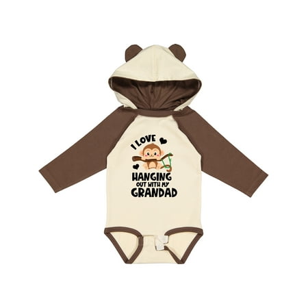Inktastic Monkey I Love Hanging out with My Grandad Gift Baby Boy or Baby Girl Long Sleeve Bodysuit
Inktastic Monkey I Love Hanging out with My Grandad Gift Baby Boy or Baby Girl Long Sleeve Bodysuit