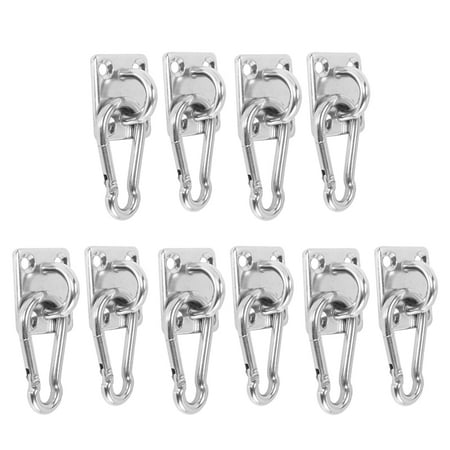 10 Sets of Suspended Ceiling Wall Mount U-Shaped Hooks Stainless Steel Heavy Duty Multi-Function Hammock
10 Sets of Suspended Ceiling Wall Mount U-Shaped Hooks Stainless Steel Heavy Duty Multi-Function Hammock
