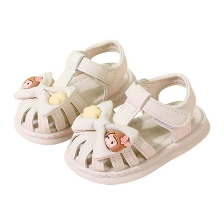 Akiihool Sandals for Little Girls Closed Toe Breathable Summer Flat Sandals (Little Kid/Big Kid) Size 16 White
Akiihool Sandals for Little Girls Closed Toe Breathable Summer Flat Sandals (Little Kid/Big Kid) Size 16 White
