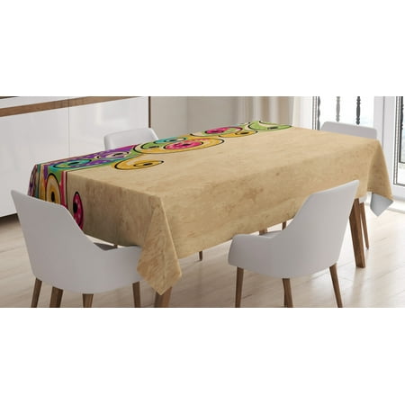 Tribal Tablecloth Traditional African Folk Art Pattern with Hand Drawn Spiral Colorful Forms Image Rectangular Table Cover for Dining Room Kitchen 60 X 84 Inches Multicolor by Ambesonne
Tribal Tablecloth Traditional African Folk Art Pattern with Hand Drawn Spiral Colorful Forms Image Rectangular Table Cover for Dining Room Kitchen 60 X 84 Inches Multicolor by Ambesonne