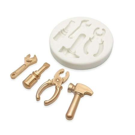 Safe Silicone Mold - Quick Demoulding Cake Decoration 3D Hammer Wrench Pliers Fondant Mold Baking Accessories
Safe Silicone Mold - Quick Demoulding Cake Decoration 3D Hammer Wrench Pliers Fondant Mold Baking Accessories