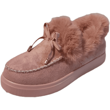 Women s Round Toe Fleece Platform Slip-on Shoes Winter Thermal Shoes Women s Footwear
Women s Round Toe Fleece Platform Slip-on Shoes Winter Thermal Shoes Women s Footwear