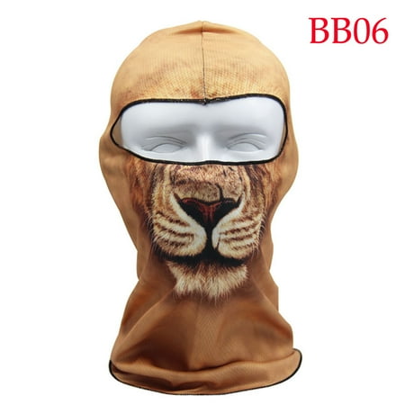 Areyourshop Motorcycle Cycling Ski Neck protecting Outdoor lycra Balaclava Full Face Mask, BB06