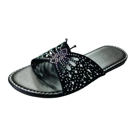 Yzengfg Women s Summer Fashion Dazzling Colorful Flat Bottom Open Toe Slippers Outside Butterfly Beach Sandals Slippers Slippers for Women Booties Memory Foam Hard Bottom
Yzengfg Women s Summer Fashion Dazzling Colorful Flat Bottom Open Toe Slippers Outside Butterfly Beach Sandals Slippers Slippers for Women Booties Memory Foam Hard Bottom