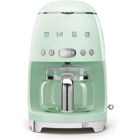 Smeg Retro Style Coffee Maker Machine 17.3 x 12.8 x 11.3 Cream