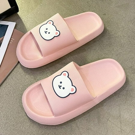 CoCopeanut Cute Cartoon Bear Design Women Slippers Soft Non-Slip Sandals Indoor Bathroom Couple EVA Slides Summer 2022 Fashion Woman Shoes
CoCopeanut Cute Cartoon Bear Design Women Slippers Soft Non-Slip Sandals Indoor Bathroom Couple EVA Slides Summer 2022 Fashion Woman Shoes
