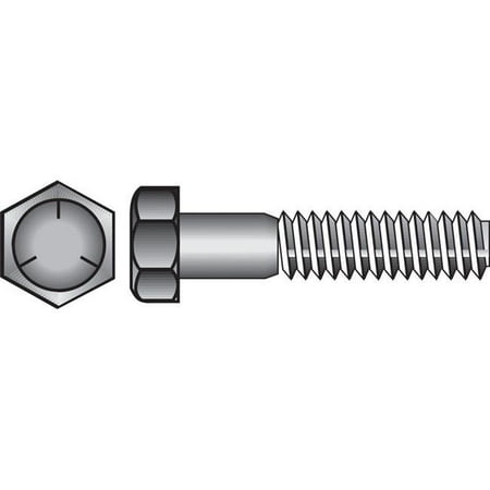 0.37 in. Dia. x 1 in. Heat Treated Zinc Steel Hex Head Cap Screw Pack of 100
0.37 in. Dia. x 1 in. Heat Treated Zinc Steel Hex Head Cap Screw Pack of 100