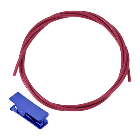 Uxcell PTFE Air Tubing Hose Kit 2mm ID 4mm OD 1.5M Length Red with Tube Cutter
Uxcell PTFE Air Tubing Hose Kit 2mm ID 4mm OD 1.5M Length Red with Tube Cutter