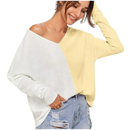jsaierl Loose Casual Tee T-shirt Women Tie Dyed V Neck T Shirts V-Neck Pullover T-shirt Casual V-neck Long Sleeve Top
jsaierl Loose Casual Tee T-shirt Women Tie Dyed V Neck T Shirts V-Neck Pullover T-shirt Casual V-neck Long Sleeve Top