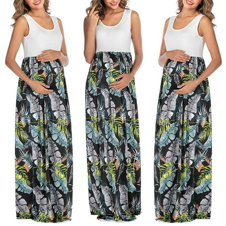 DAETIROS Breathable Soft Sleeveless Print Daily Loose Street Trend Pregnant Women Dress Black
DAETIROS Breathable Soft Sleeveless Print Daily Loose Street Trend Pregnant Women Dress Black