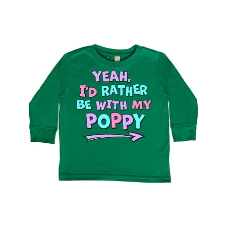 Inktastic Yeah I d Rather be with My Poppy in Pink Blue and Purple Gift Toddler Boy or Toddler Girl Long Sleeve T-Shirt
Inktastic Yeah I d Rather be with My Poppy in Pink Blue and Purple Gift Toddler Boy or Toddler Girl Long Sleeve T-Shirt