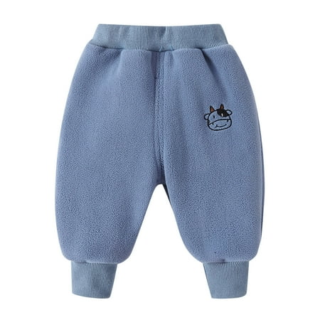 PINQI Baby Pull On Trousers Toddler Children Kids Baby Boys Girls Thicken Thermal Animals Pants Trousers Casual Active Sweats Pants(Blue 2-3 Years)
PINQI Baby Pull On Trousers Toddler Children Kids Baby Boys Girls Thicken Thermal Animals Pants Trousers Casual Active Sweats Pants(Blue 2-3 Years)