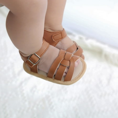 Baby shoes Baby Boys Girls Sandals Soft Non-Slip Rubber Sole Prewalker Flat Walking Shoes Fragarn
Baby shoes Baby Boys Girls Sandals Soft Non-Slip Rubber Sole Prewalker Flat Walking Shoes Fragarn