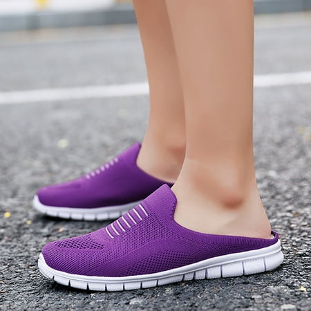 MRULIC slippers for women Fashion Women Summer Mesh Slip-On Flat Beach Open Toe Breathable Slippers Shoes house slippers for women Purple + US:7.5
MRULIC slippers for women Fashion Women Summer Mesh Slip-On Flat Beach Open Toe Breathable Slippers Shoes house slippers for women Purple + US:7.5