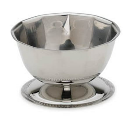 2Pc Royal ROY SUP 1 Shrimp Cocktail Lower Bowl with Gadroon Base 16 oz.