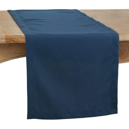 Fennco Styles Classic Everyday Design Solid Color Table Runner 16 x 120 Inch - Navy Blue Table Cover for Home Décor Banquets Family Gathering and Special Occasion
Fennco Styles Classic Everyday Design Solid Color Table Runner 16 x 120 Inch - Navy Blue Table Cover for Home Décor Banquets Family Gathering and Special Occasion