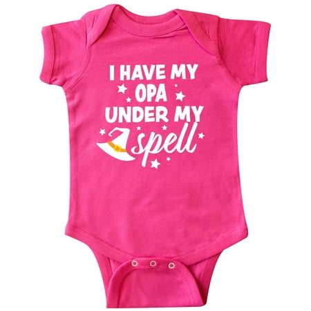 Inktastic I Have My Opa Under My Spell with Cute Witch Hat Gift Baby Boy or Baby Girl Bodysuit
Inktastic I Have My Opa Under My Spell with Cute Witch Hat Gift Baby Boy or Baby Girl Bodysuit