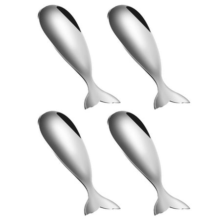 NUOLUX 4 Pcs Practical Soup Spoons Household Cake Spoons Adorable Fruit Spoons (Silver)
NUOLUX 4 Pcs Practical Soup Spoons Household Cake Spoons Adorable Fruit Spoons (Silver)