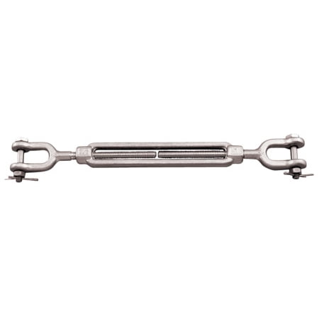316-NM STAINLESS STEEL TURNBUCKLE JAW & JAW 1/2 (S0108-JJ13)