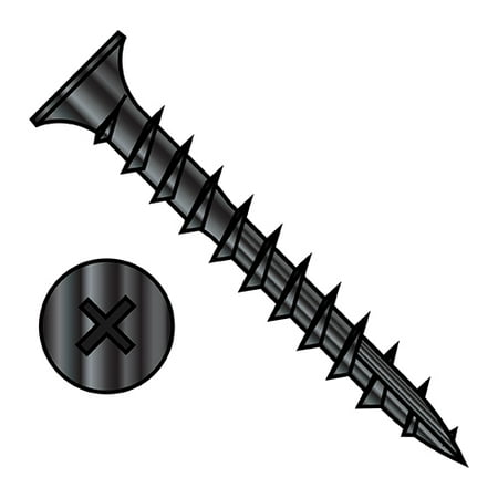 5-14X5/8 Phil Flat No Nibs Deep Thread Wood Screw Type 17 Full Thread Black Oxide (Pack Qty 9 000) BC-0510DPF17NNB
5-14X5/8 Phil Flat No Nibs Deep Thread Wood Screw Type 17 Full Thread Black Oxide (Pack Qty 9 000) BC-0510DPF17NNB