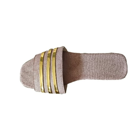 Ruyang Women Slippers Fashion Round Toe Open Toe Flat Sole Non Slip Sandals Indoor Slippers for Women Summer Casual
Ruyang Women Slippers Fashion Round Toe Open Toe Flat Sole Non Slip Sandals Indoor Slippers for Women Summer Casual