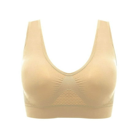 Tuscom Women s Casual Sport Wireless Bra Summer Air Permeable Cooling Yoga Running Bra Tops
Tuscom Women s Casual Sport Wireless Bra Summer Air Permeable Cooling Yoga Running Bra Tops