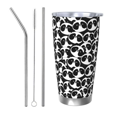 Goofa Panda1 for 20 oz Skinny Tumbler Stainless Steel Coffee Mug Slim Vacuum Insulated Travel Cup Car Cup-Straw Three-piece Set
Goofa Panda1 for 20 oz Skinny Tumbler Stainless Steel Coffee Mug Slim Vacuum Insulated Travel Cup Car Cup-Straw Three-piece Set