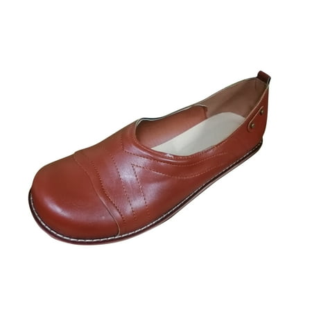 Shoes for Women Women S Solid Color Retro Comfortable Sleeve Casual Flat Heel Platform Shoes
Shoes for Women Women S Solid Color Retro Comfortable Sleeve Casual Flat Heel Platform Shoes