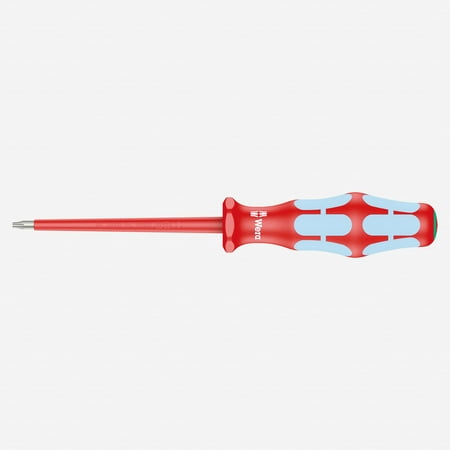 Wera 022760 Kraftform Plus VDE Stainless Steel Torx Screwdriver T8 x 80 mm