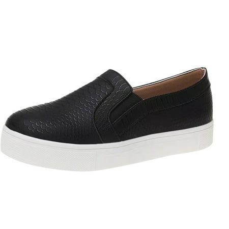 Fashion Large Size Solid Color Flat Casual Sneakers Lazy Shoes Pu casual shoes for Women Black
Fashion Large Size Solid Color Flat Casual Sneakers Lazy Shoes Pu casual shoes for Women Black