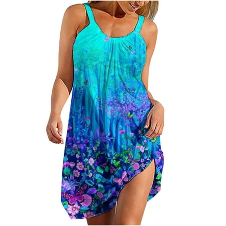 Maternity Dress Sexy Dresses for Women Women s Fashion Casual Sleeveless Printed Camise Hem Loose Ladies Beach Dress on Clearance Wedding Dresses for Bride Summer Dresses for Women Blue S
Maternity Dress Sexy Dresses for Women Women s Fashion Casual Sleeveless Printed Camise Hem Loose Ladies Beach Dress on Clearance Wedding Dresses for Bride Summer Dresses for Women Blue S
