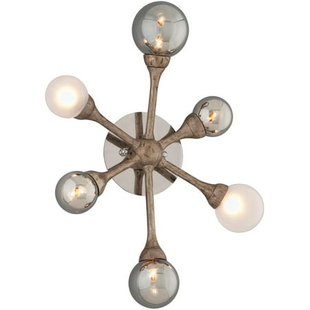 Wall Sconces 6 Light Bulb Fixture With Vienna Bronze Finish Hand-Crafted Iron and Aluminum G9 14 120 Watts
Wall Sconces 6 Light Bulb Fixture With Vienna Bronze Finish Hand-Crafted Iron and Aluminum G9 14 120 Watts