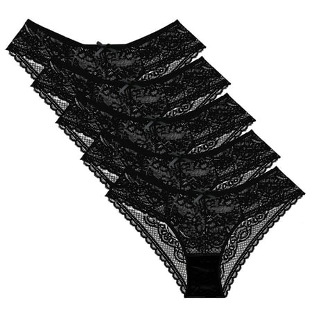 FallSweet Floral Lace Panties Pack of 5