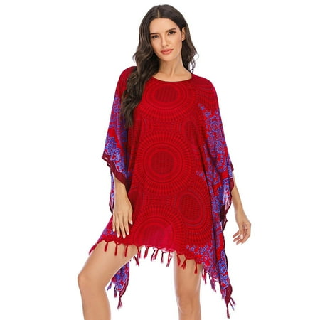 Swimwear For Women Spring/Summer T-Shirt Bohemian Home Pajamas Casual Loose Beach Towel for Women Bathing Suit Wrap Swimsuit Skirt Beach Bikini
Swimwear For Women Spring/Summer T-Shirt Bohemian Home Pajamas Casual Loose Beach Towel for Women Bathing Suit Wrap Swimsuit Skirt Beach Bikini